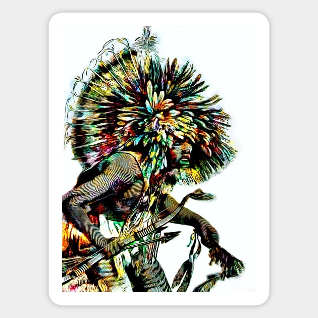 The Medicine Man Sticker by PictureNZ